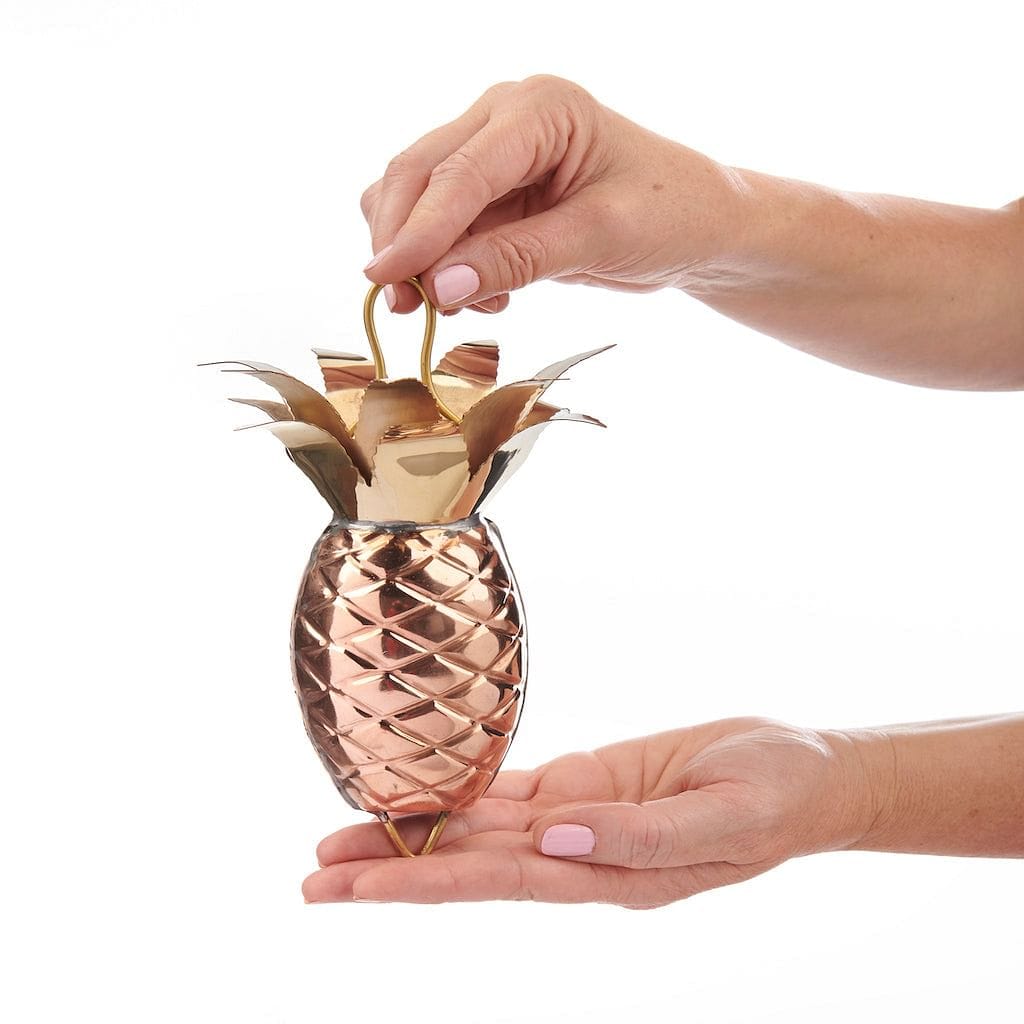 Pineapple Pure Copper 8.5 ft. Rain Chain