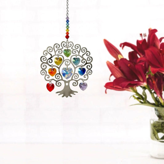 Crystal Tree of Life Wind Chimes