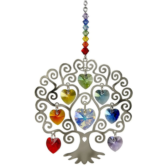 Crystal Tree of Life Wind Chimes