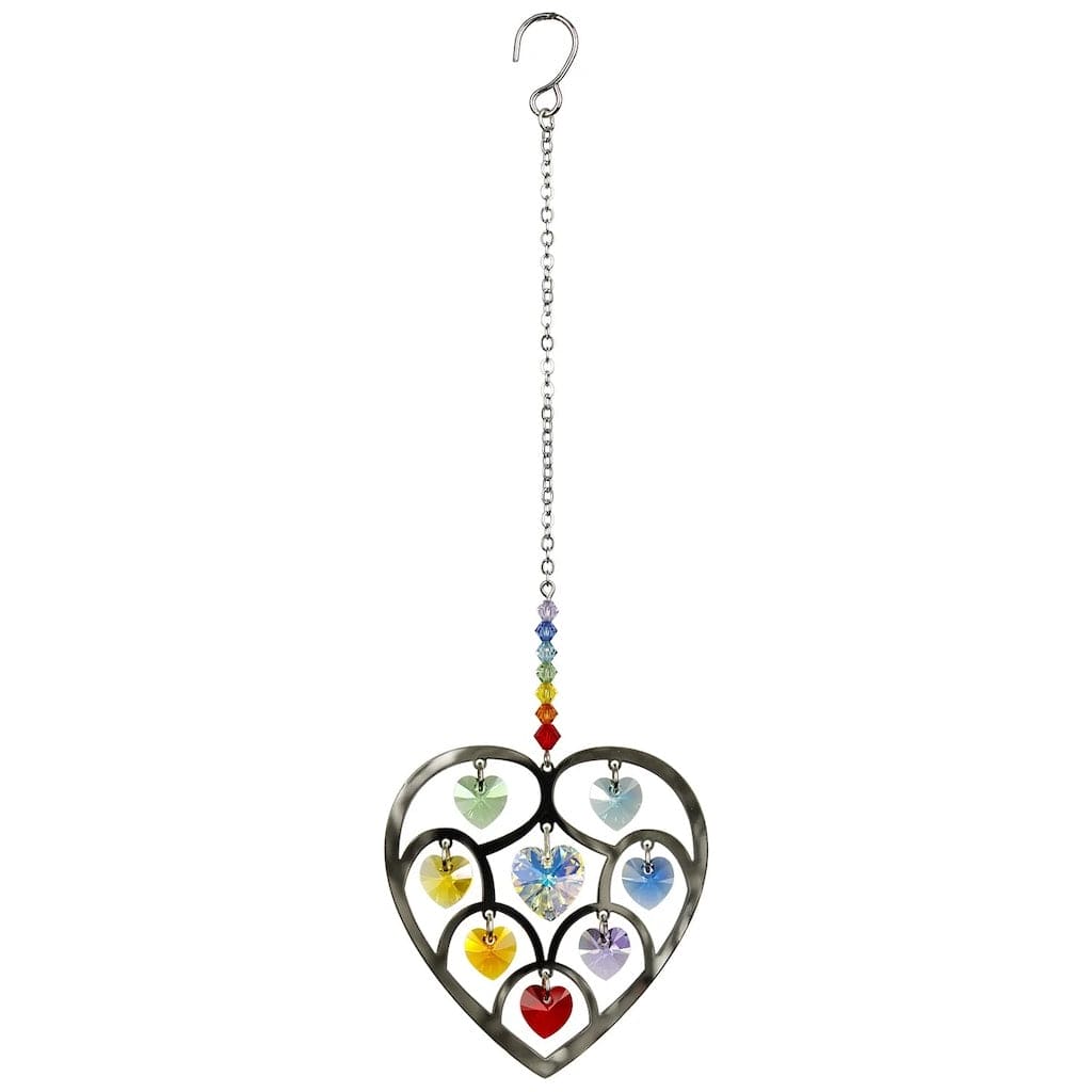 Heart of Hearts Wind Chimes with Chakra